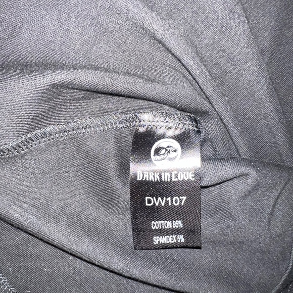 Dark in Love gothic mini dress - Picture 6 of 8